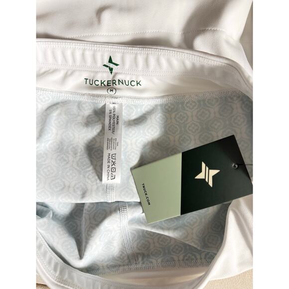 NWT Tuckernuck Sport Lisbon Stripe 14 Inch Pique Elena Tennis Skirt White Medium - Picture 7 of 7